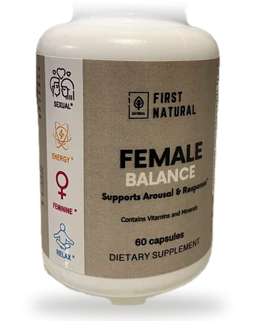 Frasco de Female Balance de First Natural