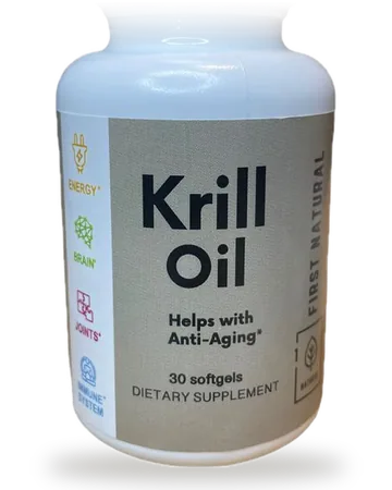Frasco de Krill Oil de First Natural